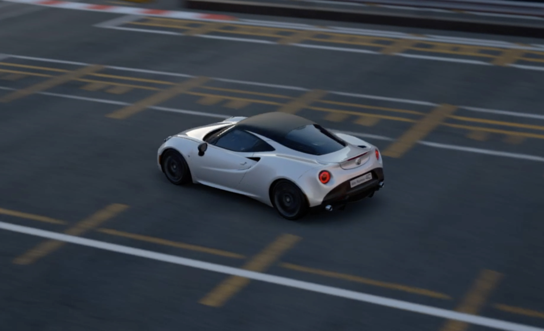 ALFA ROMEO 4C BLACK DIVIDE 施工写真