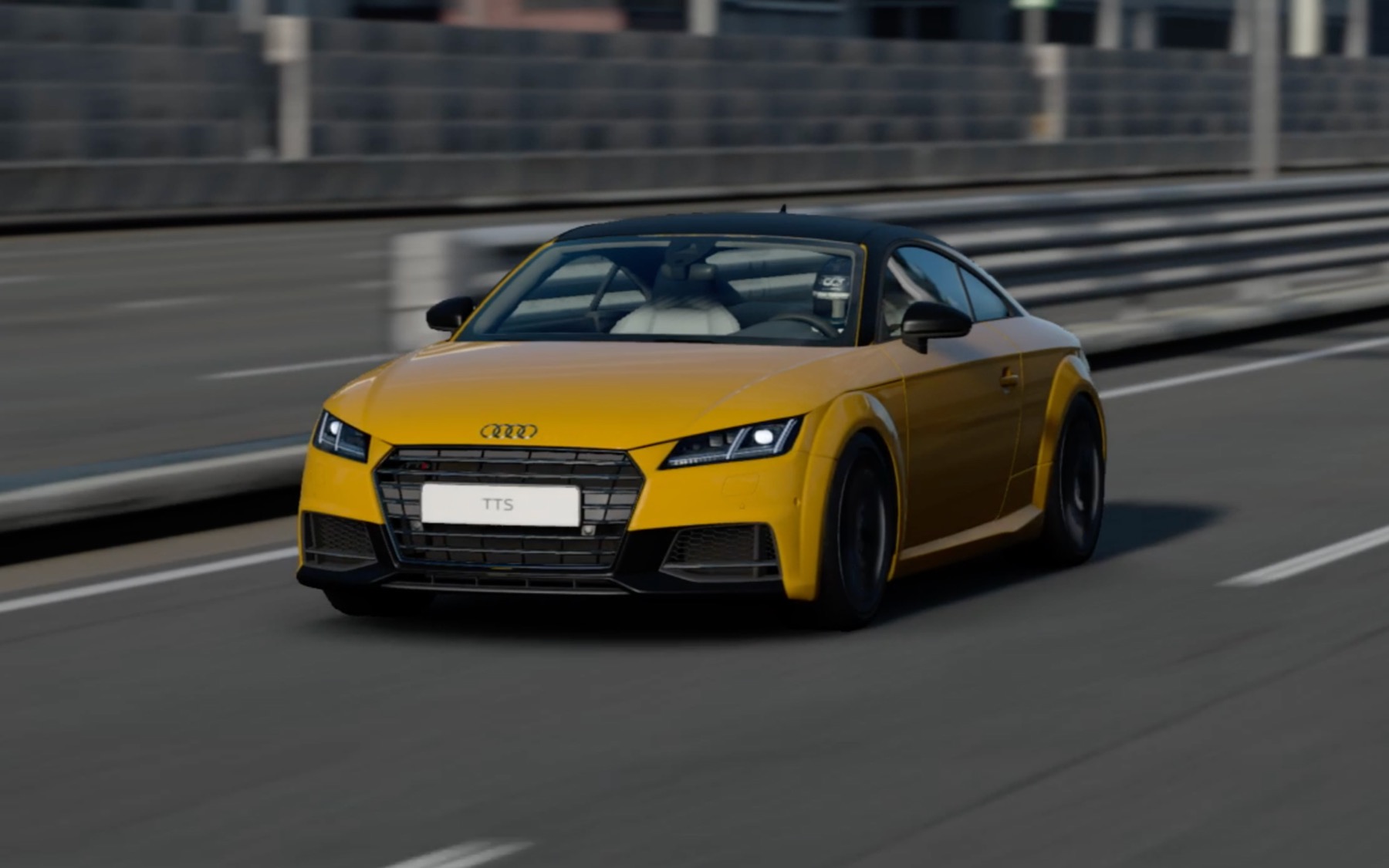 AUDI TT の BLACK DIVIDE