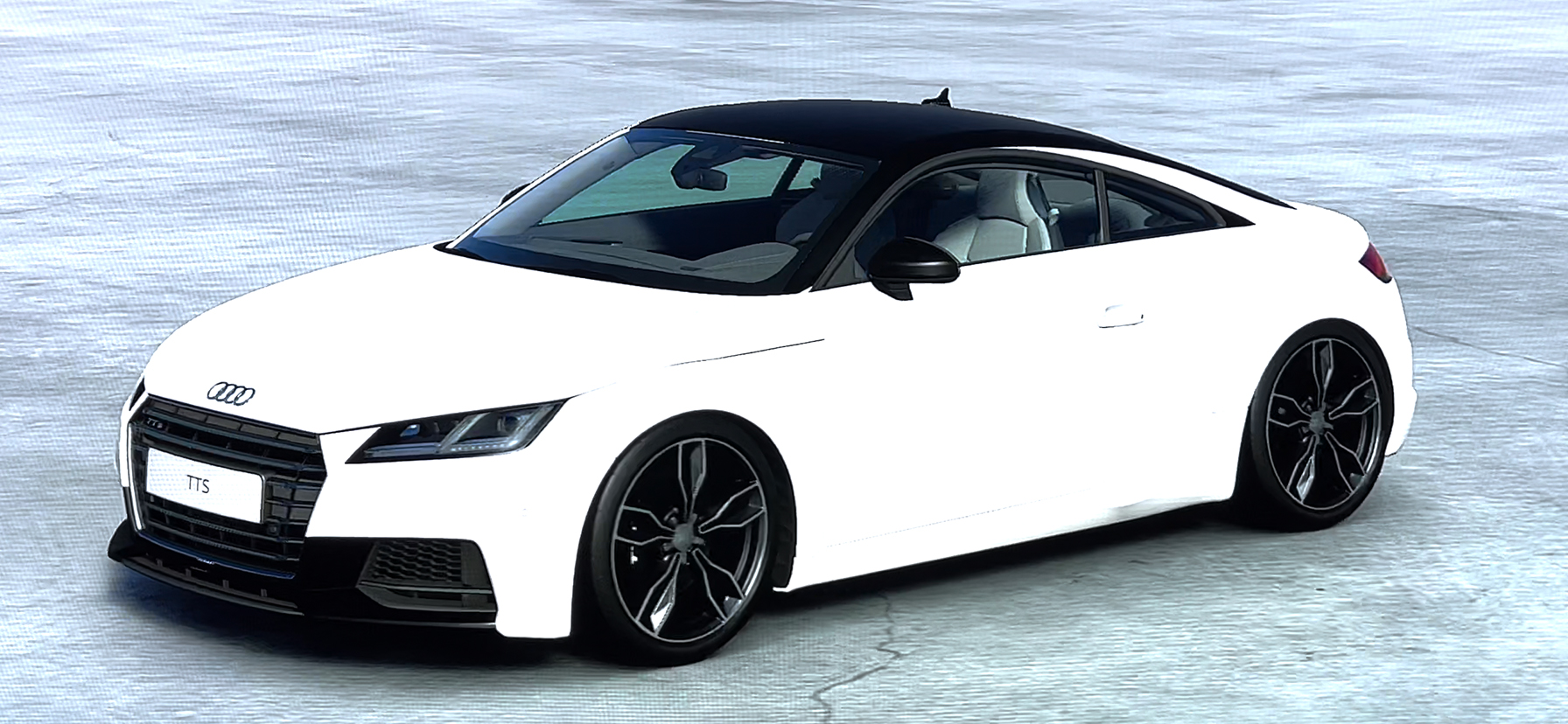 AUDI TT BLACK DIVIDE 施工写真