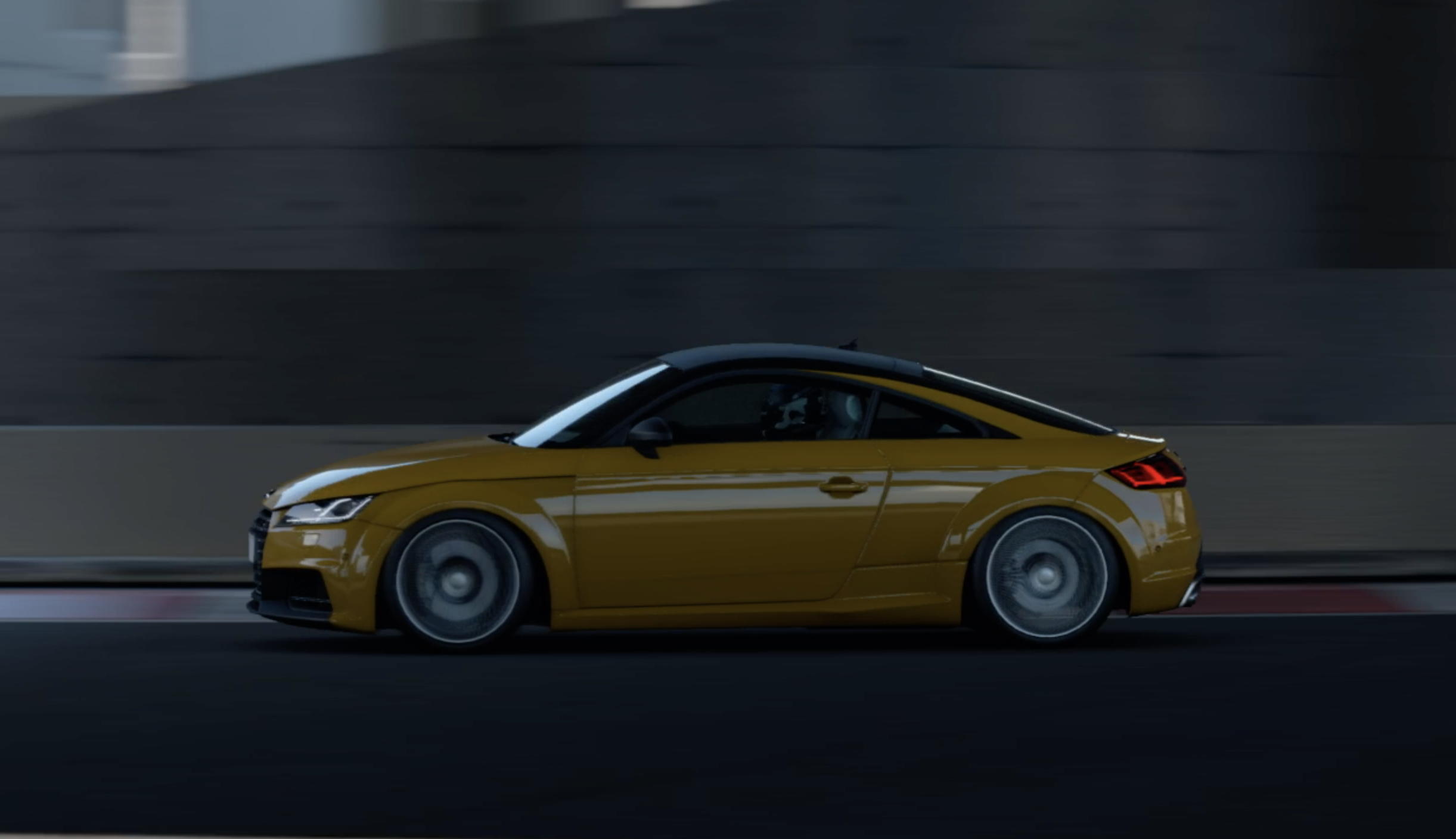 AUDI TT BLACK DIVIDE 施工写真