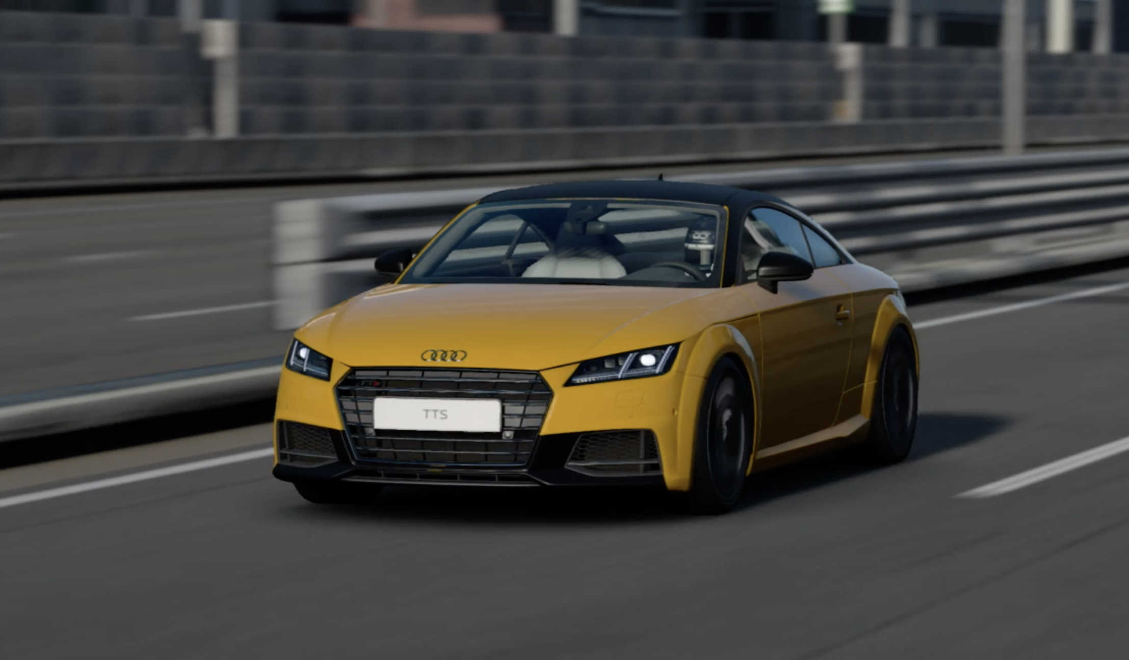 AUDI TT BLACK DIVIDE 施工写真