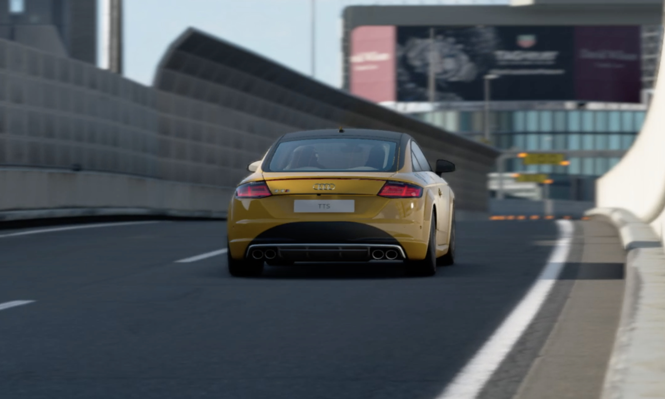 AUDI TT BLACK DIVIDE 施工写真
