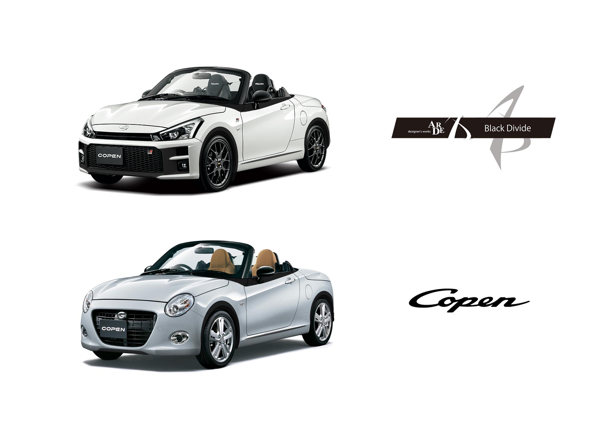 COPEN BLACK DIVIDE 施工写真