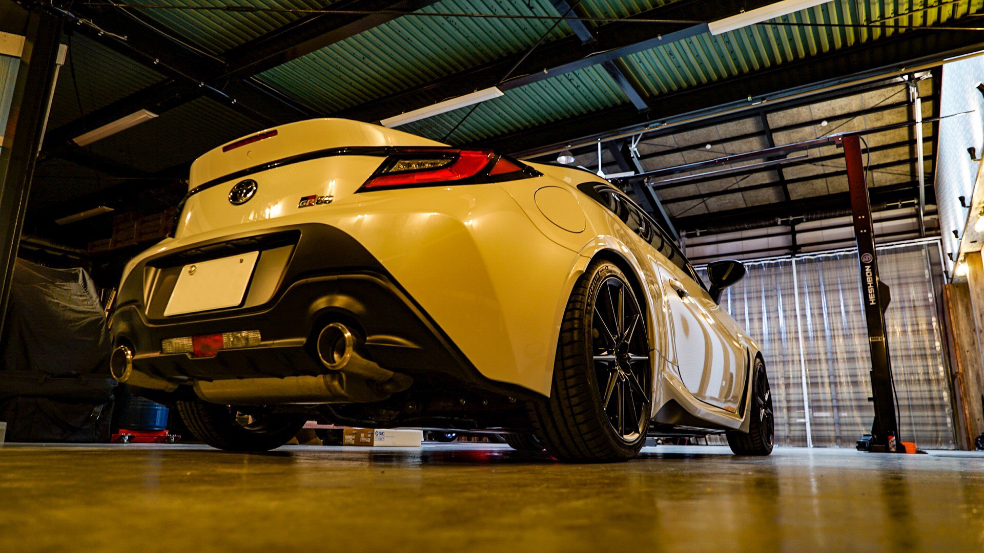 GR86 / BRZ BLACK DIVIDE 施工写真