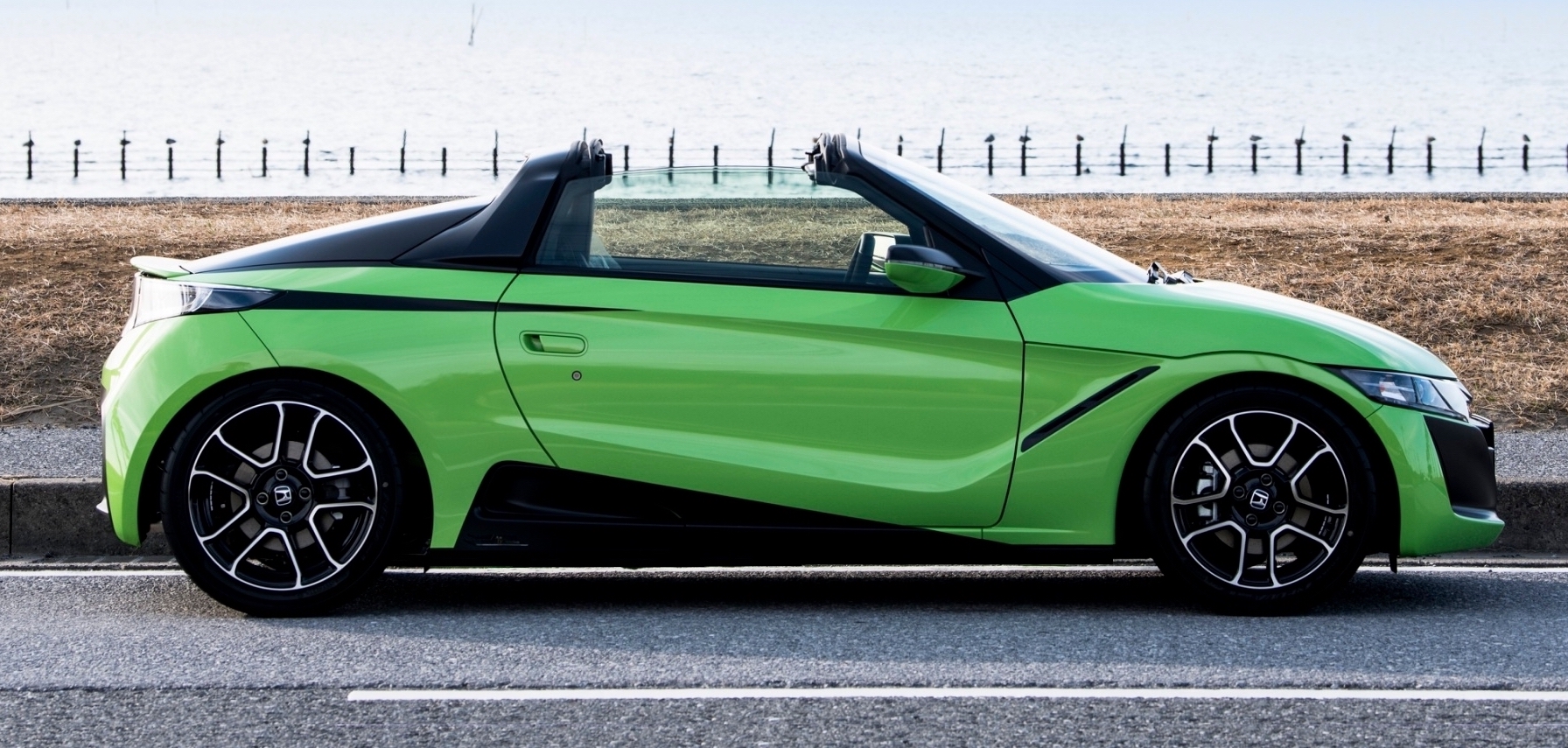 HONDA S660 BLACK DIVIDE 施工写真