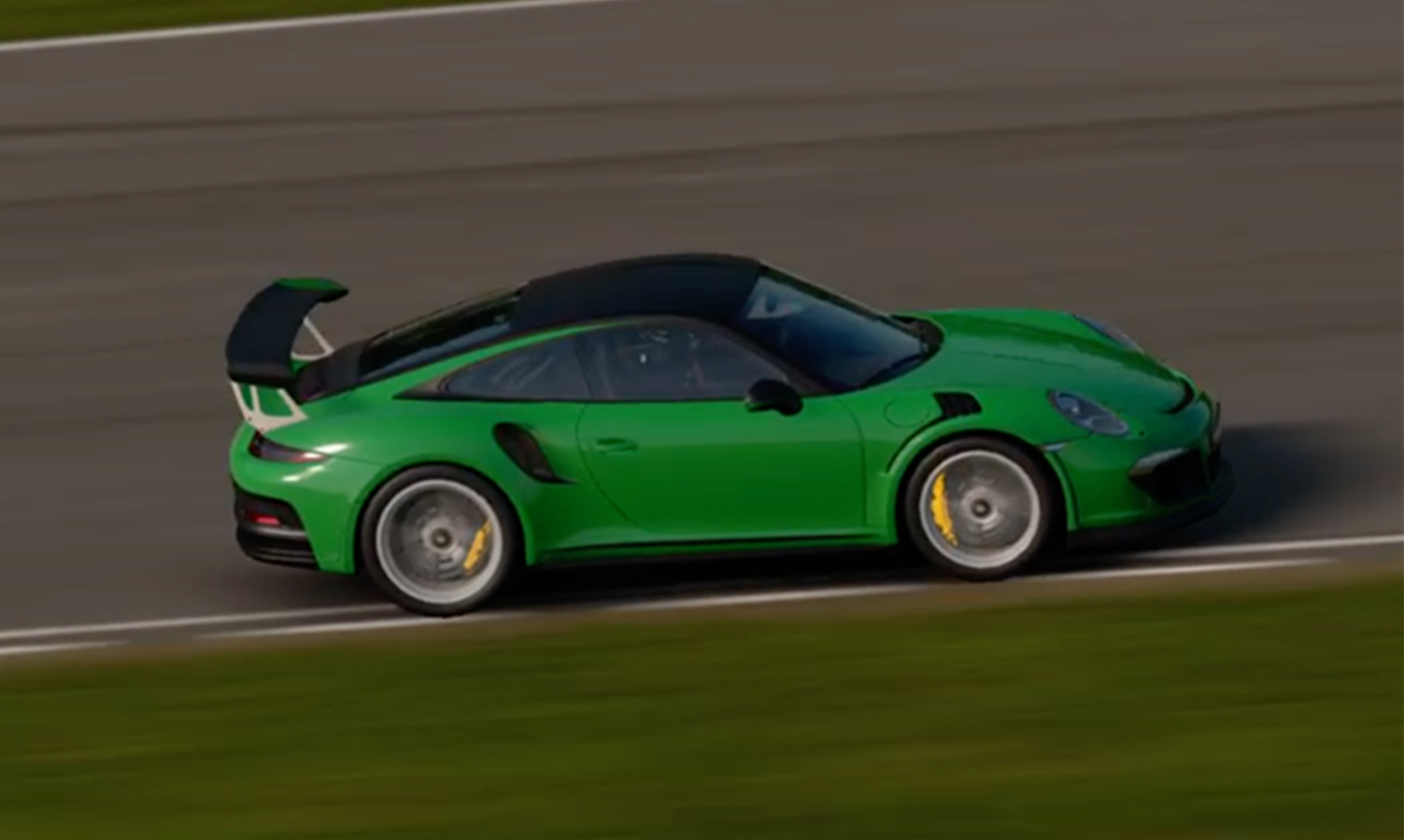 PORSCHE 911 GT3RS BLACK DIVIDE 施工写真